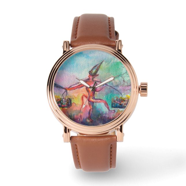 VERSUCHUNG DUNKELKNIGHT, DEVIL'S TREAUSURE Detail Armbanduhr (Vorderseite)