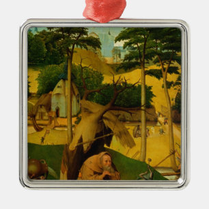 Versuchung von St Anthony, 1490 Silbernes Ornament