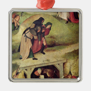 Versuchung von St Anthony Silbernes Ornament