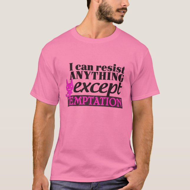Versuchungs-T - Shirt (Vorderseite)