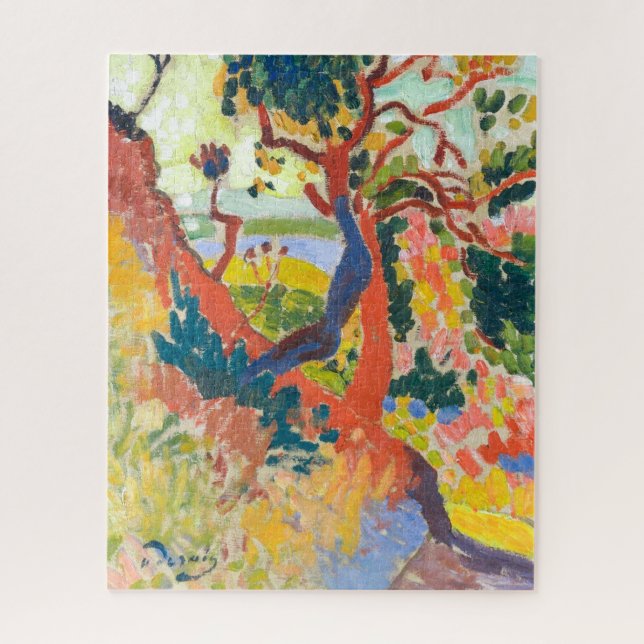 Versunkener Weg, L'Estaque | Andre Derain | (Vertikal)