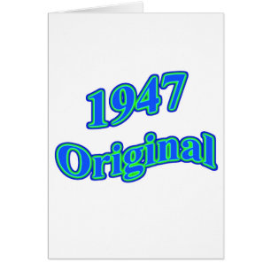 Vert 1947 bleu original