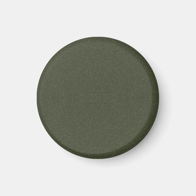 Vert à mousse mouchetée Aimant personnalisé (Devant)