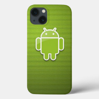 Vert Android iPhone 13 Coque