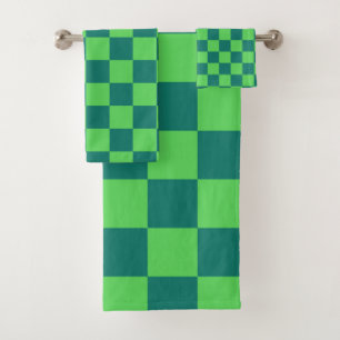 Vert bleu À damiers En vichy Motif