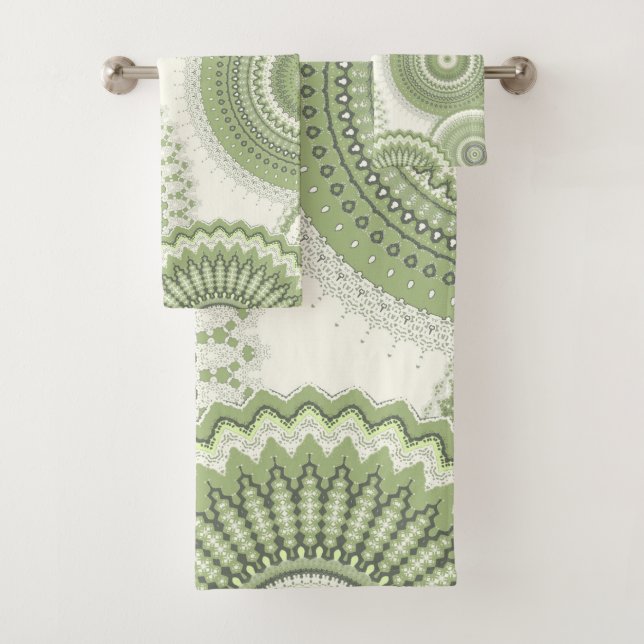 Vert clair Multi Mandala  (En situation)