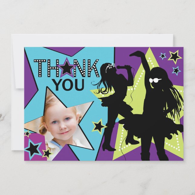 Vert d'Aqua de Merci de bande de fille de vedette (Devant)