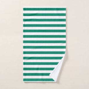 Vert émeraude bleu foncé rayures été