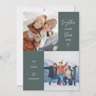 Vert Ensemble Plus Que Jamais Carte De Vacances 2 