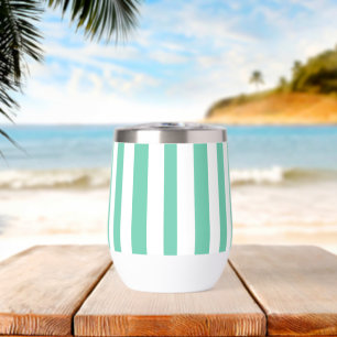Vert et blanc rayures EDIT couleur pastel