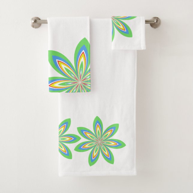 Vert floral de printemps (En situation)
