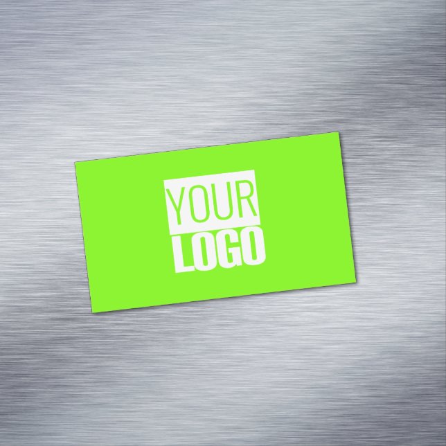 vert fluorescent - ajoutez votre logo carte de vis (In Situ)