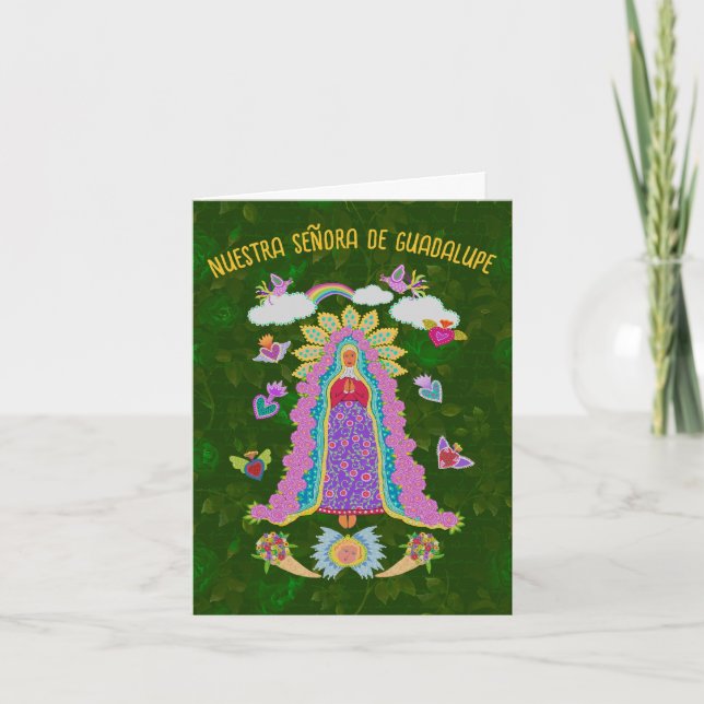 Vert Nuestra Señora de Guadalupe (Devant)