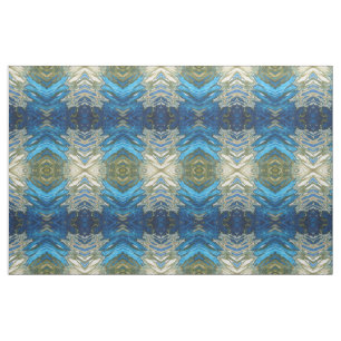 Vert olive de cobalt de marine et tissu crème