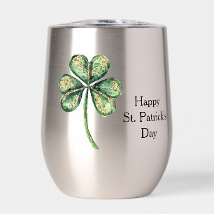 Vert Or Glitz Trèfle Saint-Patrick