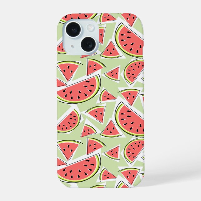 Vert pastèque Multi coque iphone (Verso)