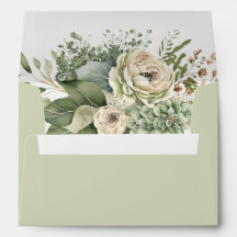 Vert sauge Eucalyptus Floral Mariage |