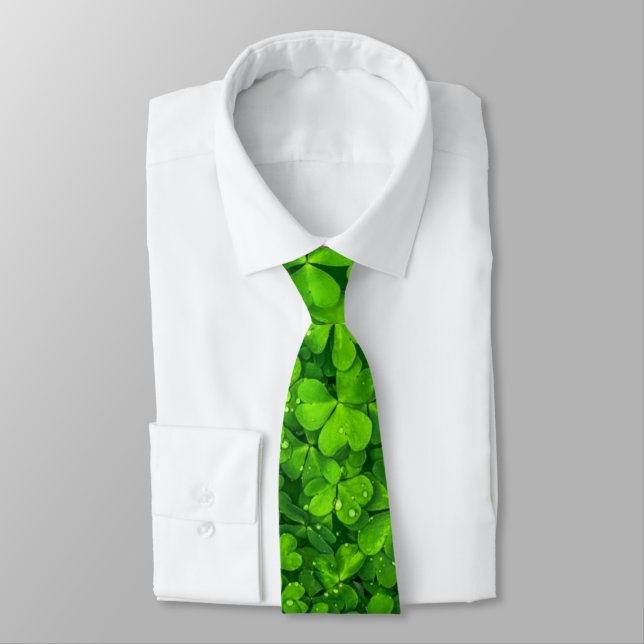 vert shamrock, St. Patrick's Day, Cravate (Attaché)