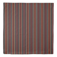 Vert/Streifen Browns Blue Duvet Cover Set
