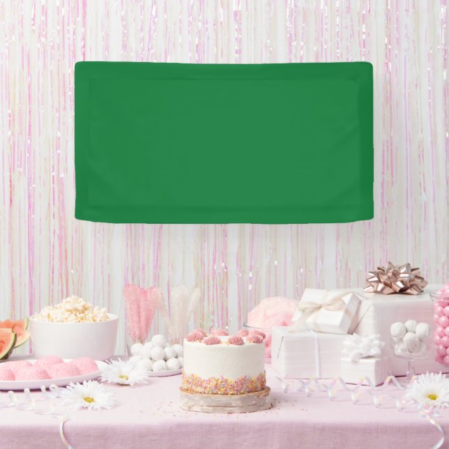 Vert traditionnel - Bannière (Fête)