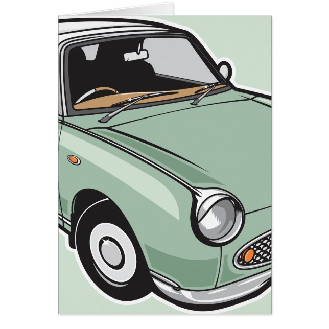 Vert vert de Nissan Figaro (Devant)