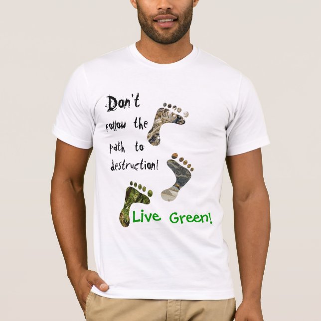 Vert vivant ! T-shirt (Devant)