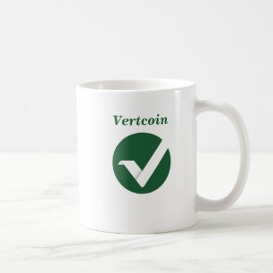 Vertcoin Logo-Tasse Kaffeetasse