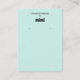 Verte Bible Verse oreille Carte de visite d'affich