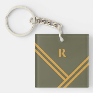 Verte Mango Stripes Trending Colors Monogramme