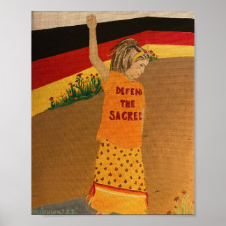 "Verteidige das Heilige" Poster