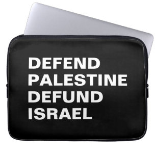 Verteidigen Palästina verteidigen Israel - Israel  Laptopschutzhülle