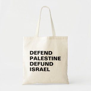 Verteidigen Palästina verteidigen Israel - Israel Tragetasche