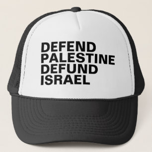 Verteidigen Palästina verteidigen Israel - Israel  Truckerkappe