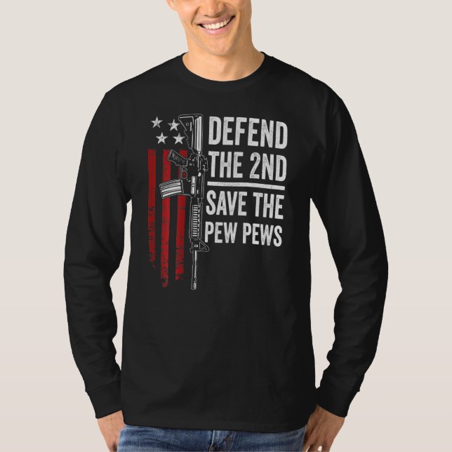 Verteidigen Sie den zweiten Rett der Pew Pews - Gu T-Shirt (Vorderseite)