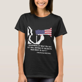 Verteidigen Sie die T der Redefreiheit-Frauen T-Shirt
