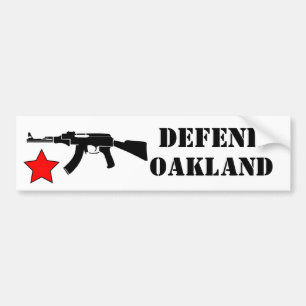 Verteidigen Sie Oakland-Aufkleber Autoaufkleber