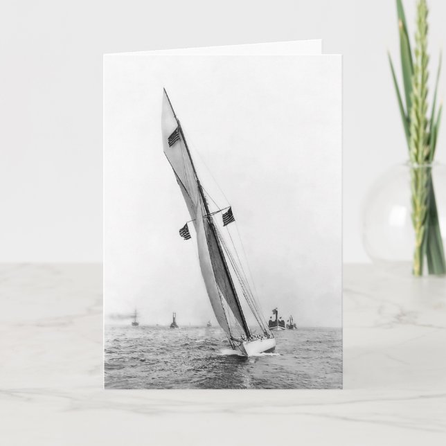 Verteidiger 1895 karte (Vorderseite)