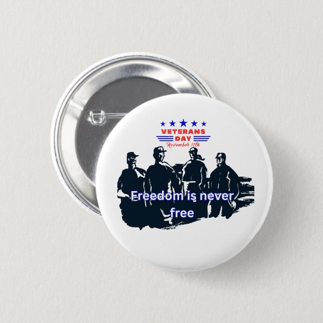 Verteidiger der Freiheit Button (Vorne & Hinten)