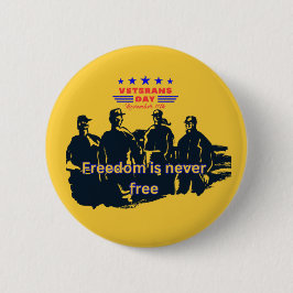 Verteidiger der Freiheit hellorange Button
