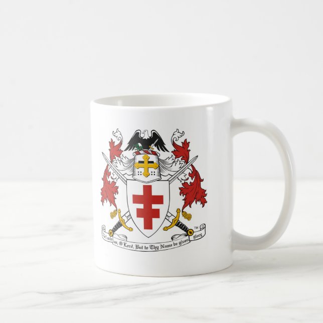 VERTEIDIGER DES GLAUBENS ADELT TEMPLAR EMBLEM KAFFEETASSE (Rechts)