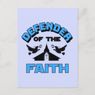 Verteidiger des Glaubens Postkarte