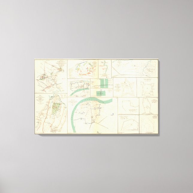 Verteidigung Chattanooga Leinwanddruck (Vorderseite)