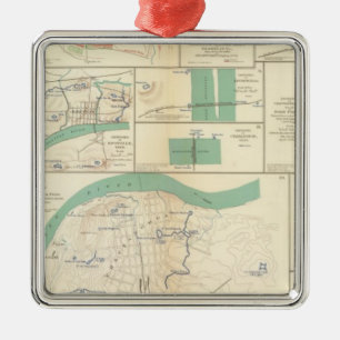Verteidigung Chattanooga Ornament Aus Metall