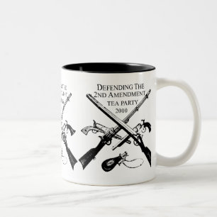 VERTEIDIGUNG DER 2. ÄNDERUNG ZWEIFARBIGE TASSE