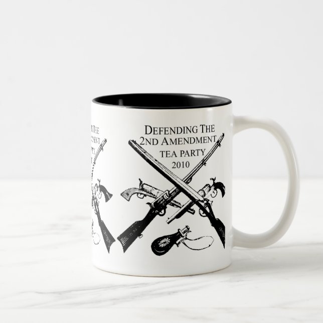 VERTEIDIGUNG DER 2. ÄNDERUNG ZWEIFARBIGE TASSE (Rechts)