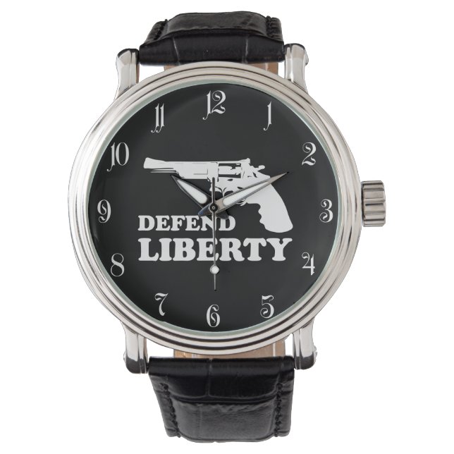Verteidigung der Freiheit Armbanduhr (Vorderseite)
