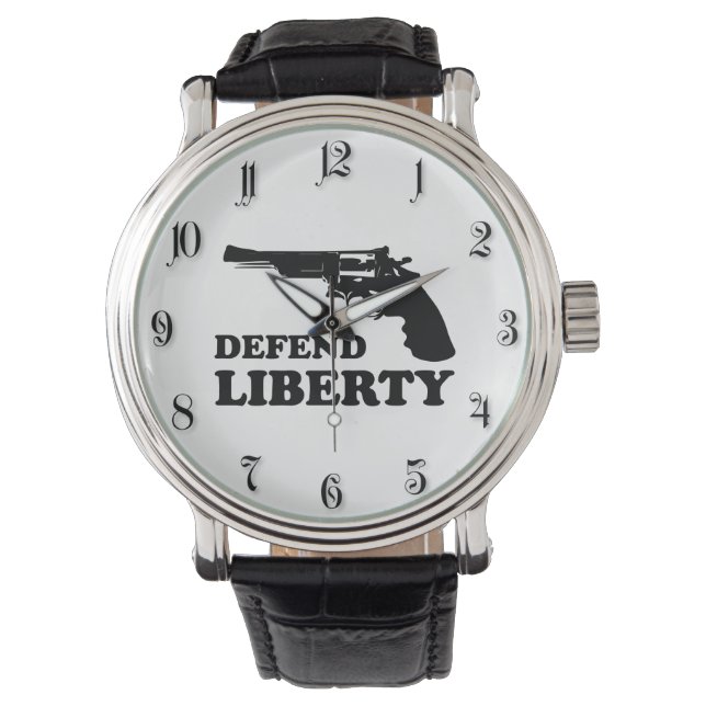 Verteidigung der Freiheit Armbanduhr (Vorderseite)