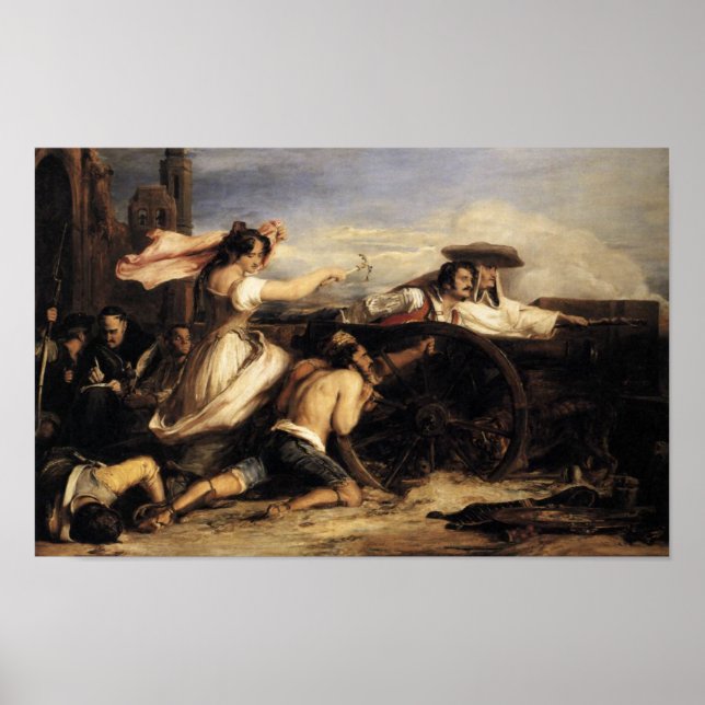 Verteidigung der Saragossa Poster (Vorne)