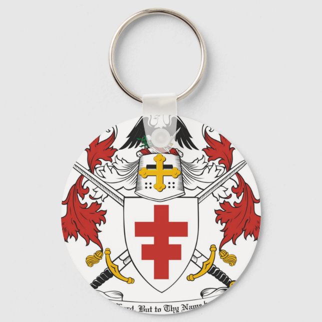 VERTEIDIGUNG DES GLAUBWÜRDIGEN KNIGHTS TEMPAREMBLE SCHLÜSSELANHÄNGER (Vorderseite)