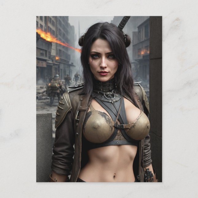 Verteidigung des Vaterlandes Postkarte (Vorderseite)